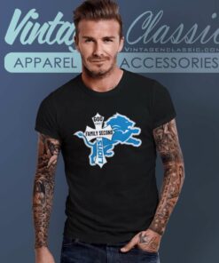 God First Family Second Then Lions T Shirt