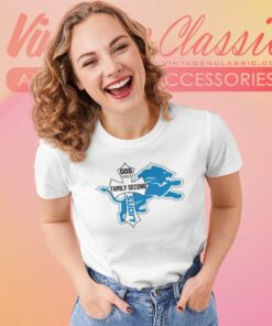God First Family Second Then Lions Women TShirt