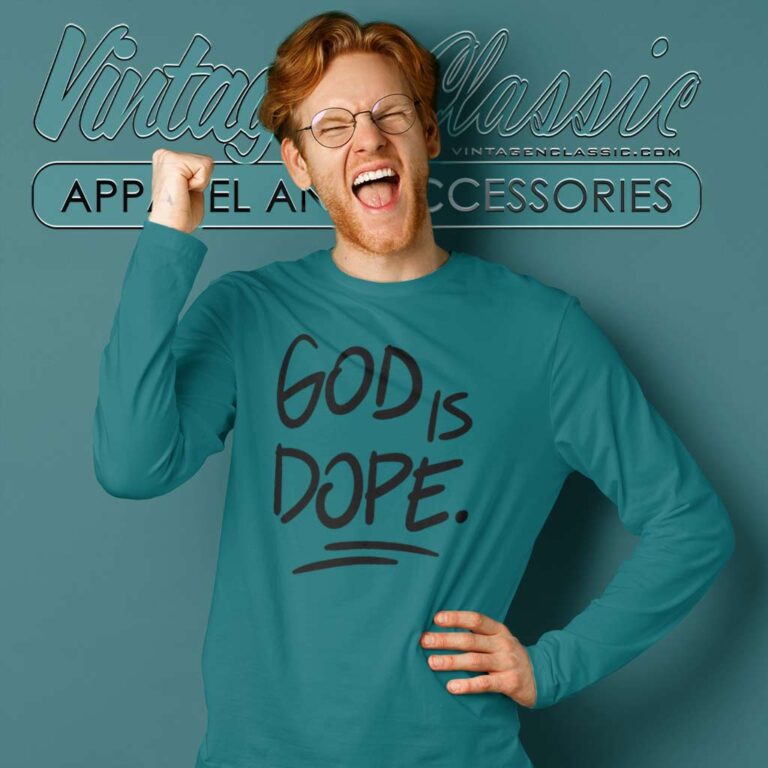 God Is Dope Jesus Believer Long Sleeve Tee God Is Dope Jesus Believer Long Sleeve Tee