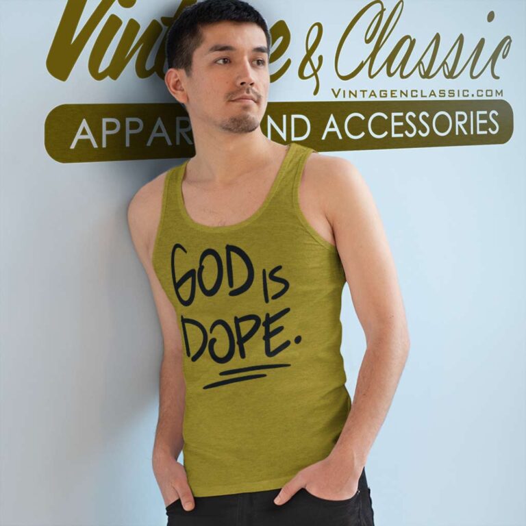 God Is Dope Jesus Believer Tank Top Racerback God Is Dope Jesus Believer Tank Top Racerback