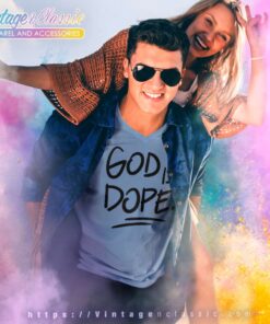 God Is Dope Jesus Believer V Neck TShirt