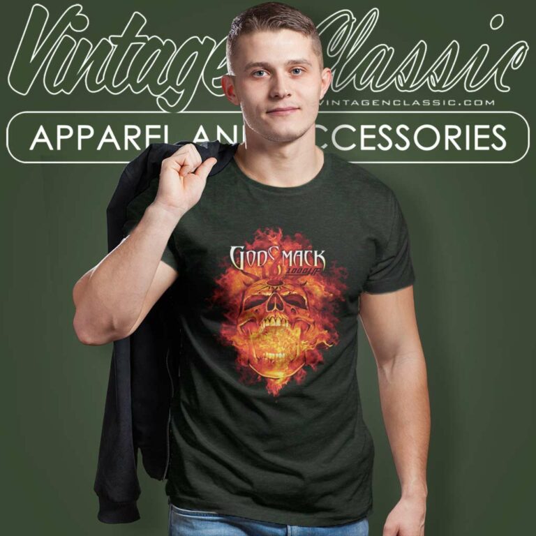 Godsmack 1000hp Tour T Shirt Godsmack 1000hp Tour T Shirt