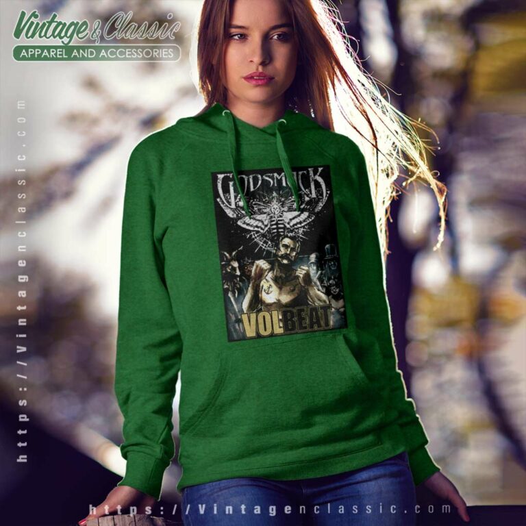 Godsmack And Volbeat Hoodie Godsmack And Volbeat Hoodie