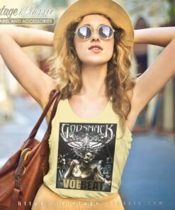 Godsmack And Volbeat Tank Top Racerback