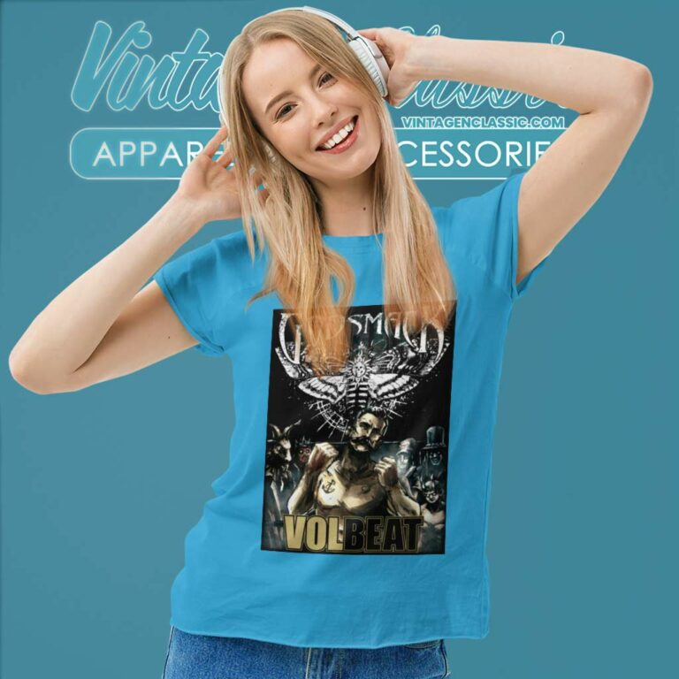 Godsmack And Volbeat Women TShirt Godsmack And Volbeat Women TShirt
