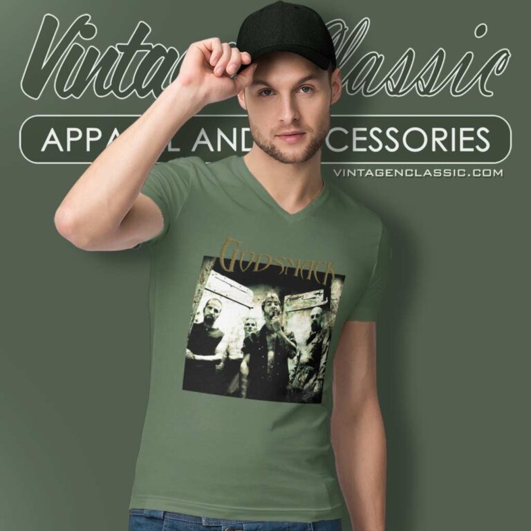 Godsmack Awake V Neck TShirt Godsmack Awake V Neck TShirt