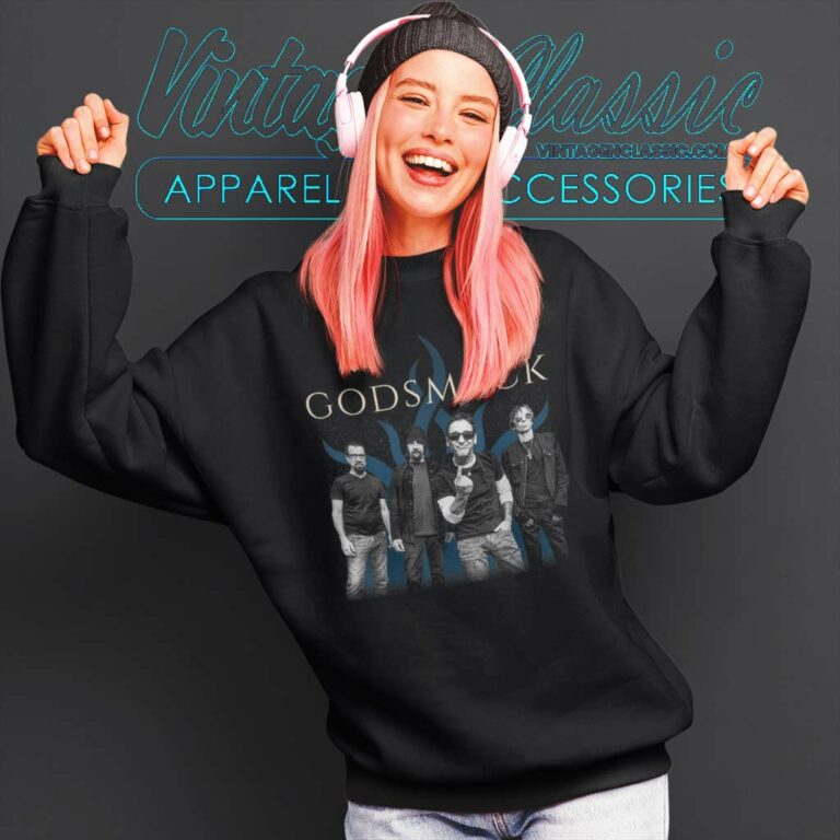 Godsmack Blue Sun Photo Sweatshirt Godsmack Blue Sun Photo Sweatshirt