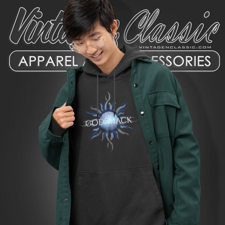 Godsmack Blue Sunburst Hoodie Godsmack Blue Sunburst Hoodie