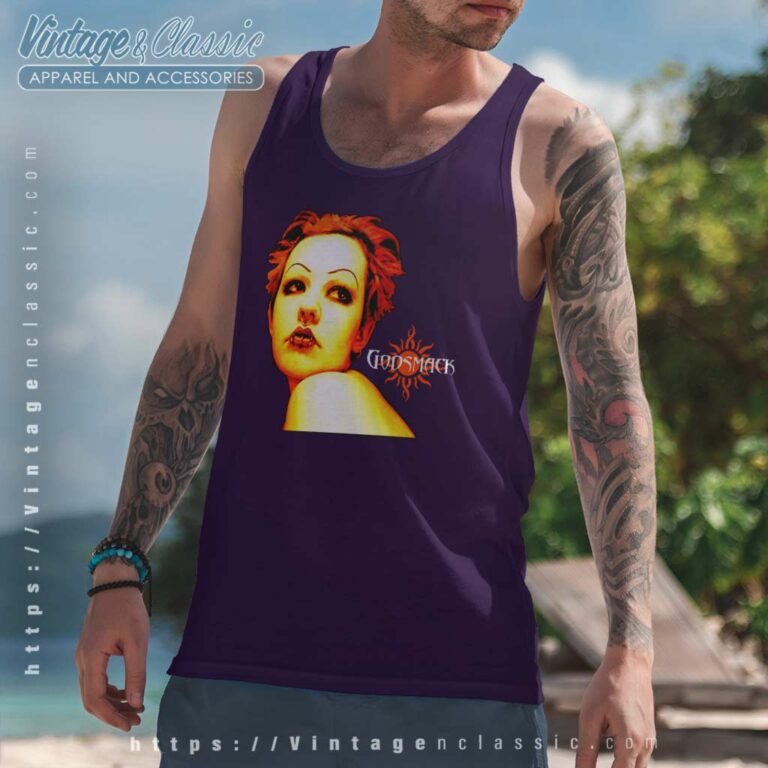 Godsmack Face Tank Top Racerback Godsmack Face Tank Top Racerback