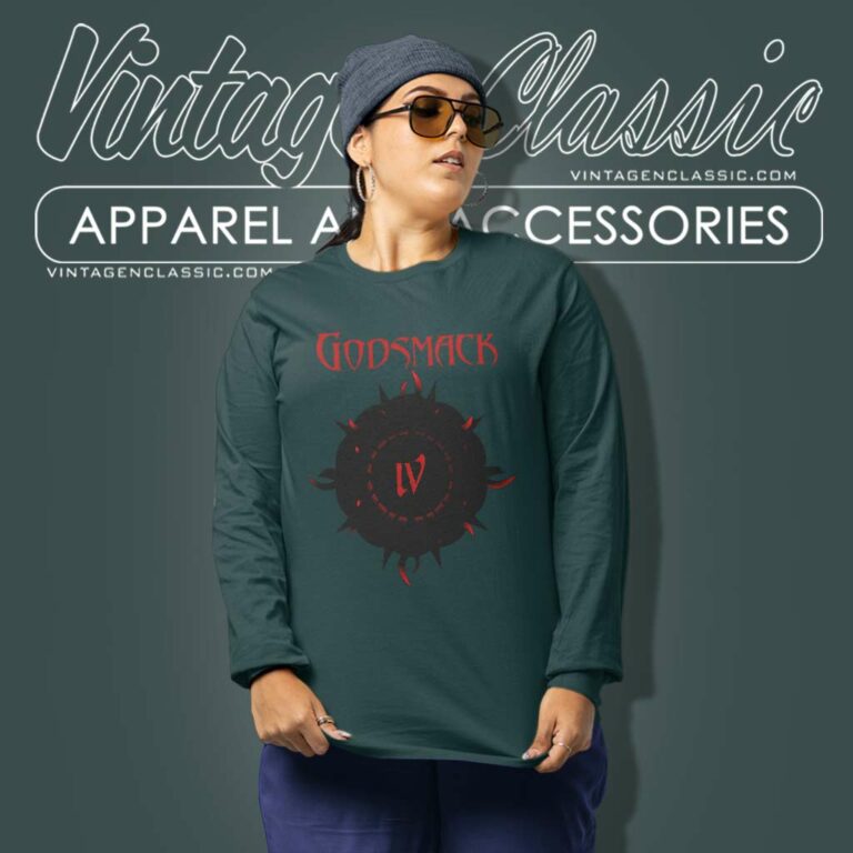 Godsmack Iv Long Sleeve Tee Godsmack Iv Long Sleeve Tee