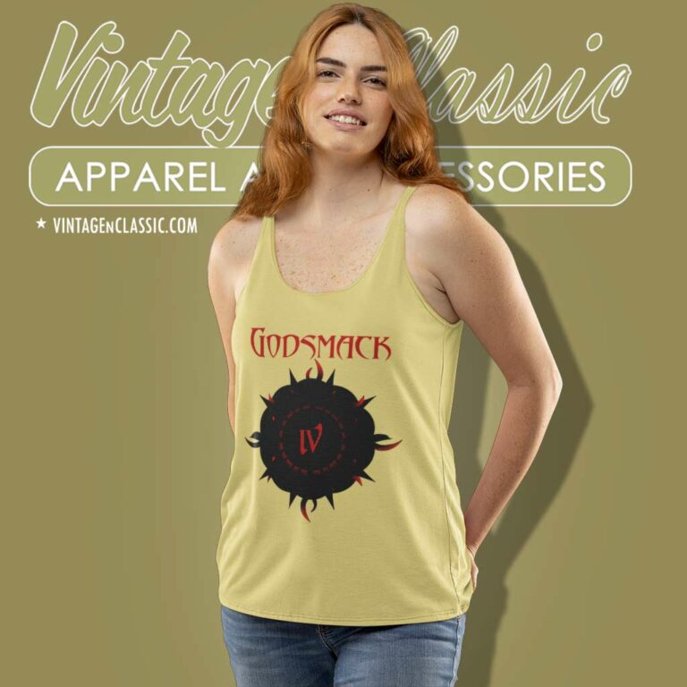 Godsmack Iv Tank Top Racerback Godsmack Iv Tank Top Racerback