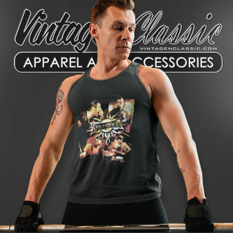 Godsmack Live Photo Tank Top Racerback Godsmack Live Photo Tank Top Racerback