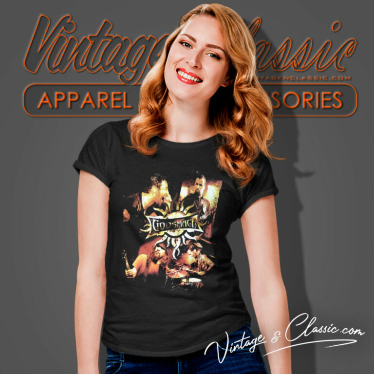 Godsmack Live Photo Women T Shirt Godsmack Live Photo Women T Shirt