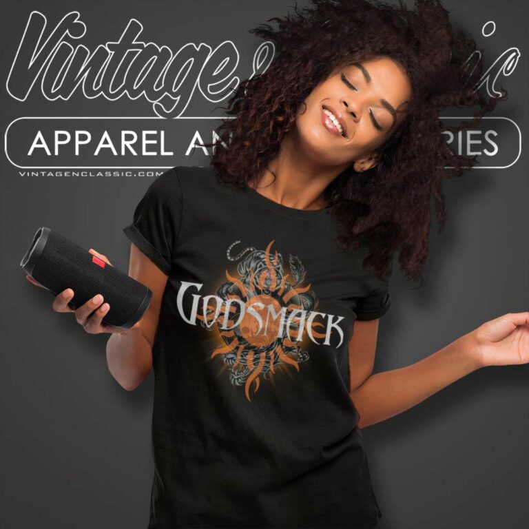 Godsmack Logo Women TShirt Godsmack Logo Women TShirt