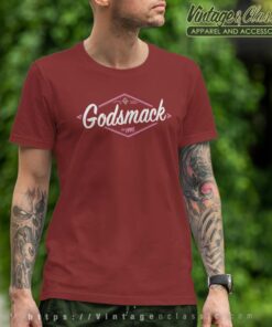 Godsmack Pink Logo T Shirt