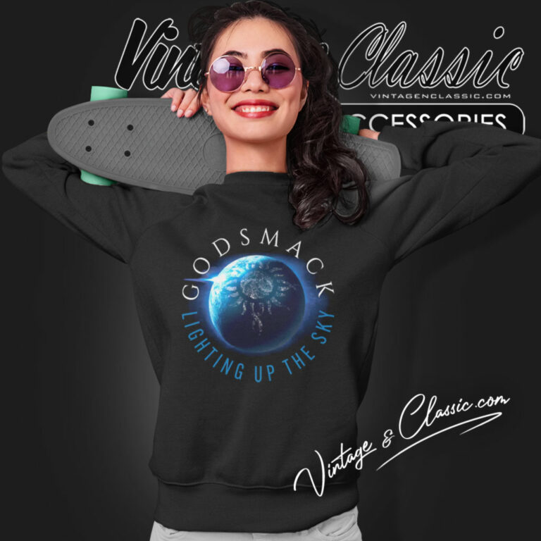 Godsmack Shirt Lighting Up Album Sweatshirt Godsmack Shirt Lighting Up Album Sweatshirt