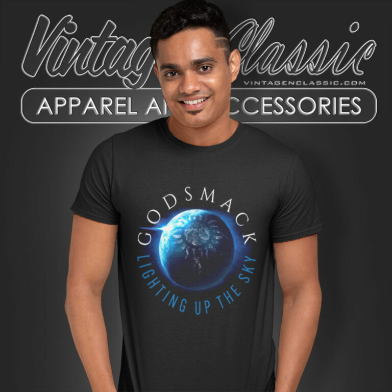 Godsmack Shirt Lighting Up Album T Shirt Godsmack Shirt Lighting Up Album T Shirt