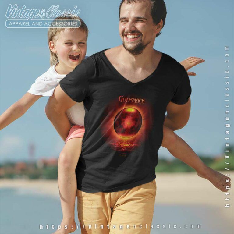 Godsmack Shirt The Oracle Leisure Outdoor V Neck TShirt Godsmack Shirt The Oracle Leisure Outdoor V Neck TShirt
