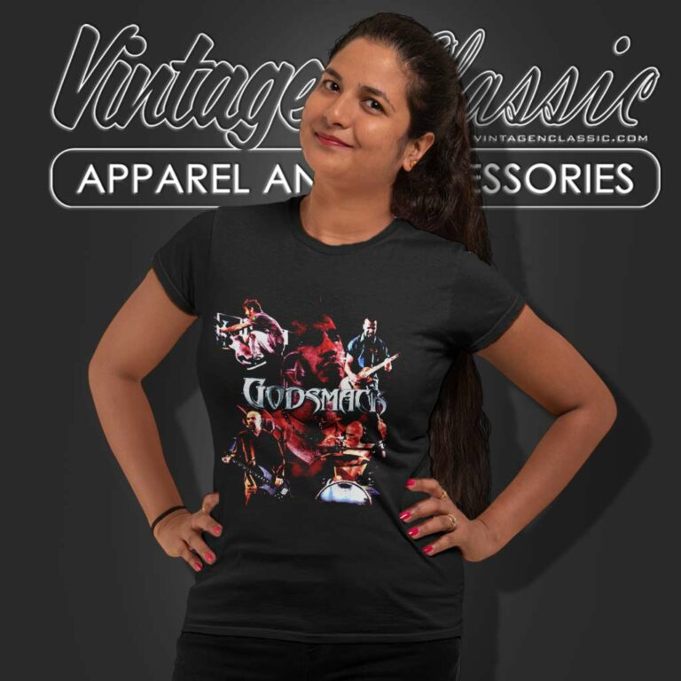 Godsmack Smack This Tour Women TShirt Godsmack Smack This Tour Women TShirt