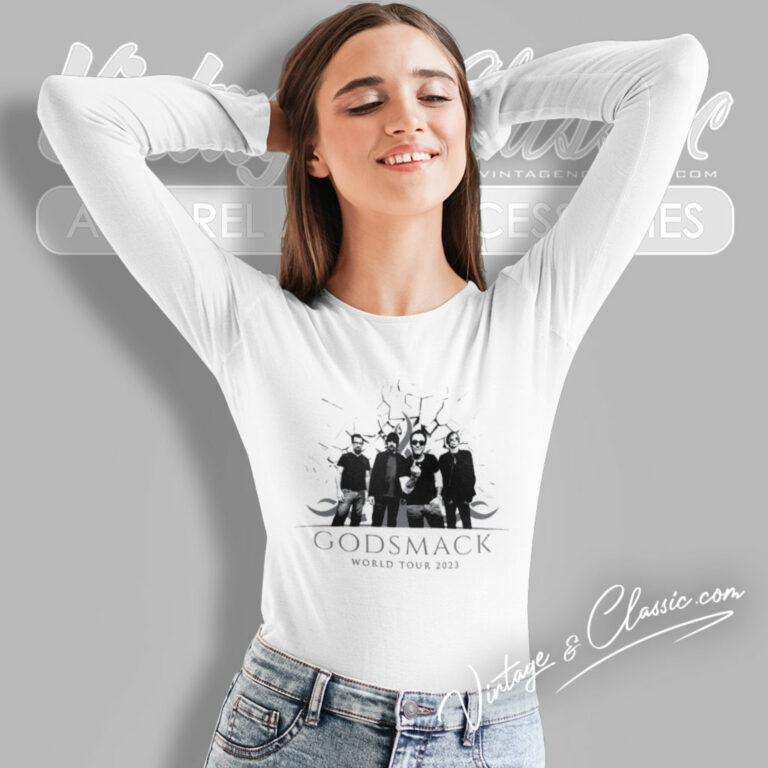 Godsmack World Tour 2023 Long Sleeve Tee Godsmack World Tour 2023 Long Sleeve Tee