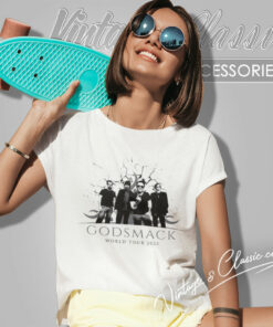 Godsmack World Tour 2023 Women T Shirt