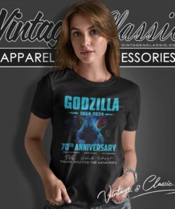 Godzilla 1954 2024 Anniversary Thank You For The Memories Women TShirt