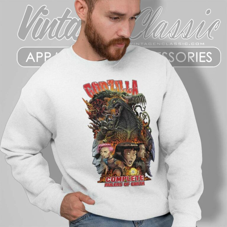 Godzilla Complete Rulers Of Earth Sweatshirt Godzilla Complete Rulers Of Earth Sweatshirt