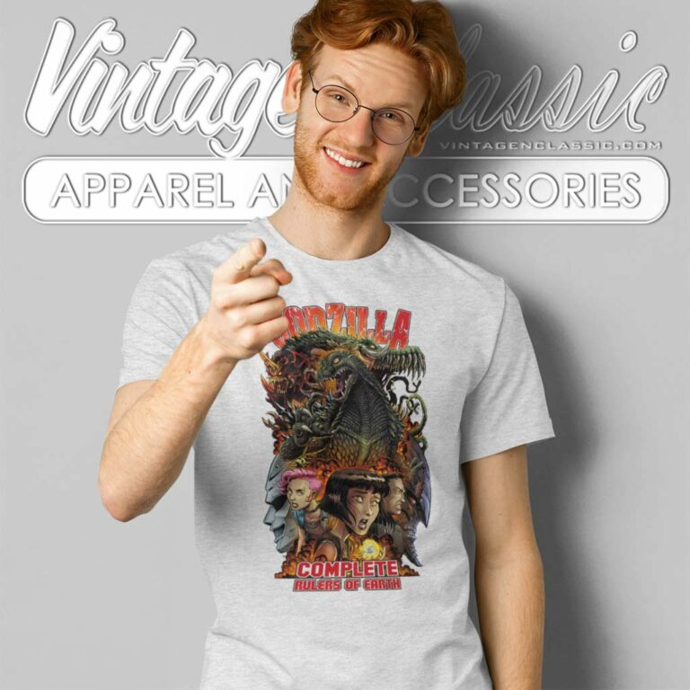 Godzilla Complete Rulers Of Earth T Shirt Godzilla Complete Rulers Of Earth T Shirt