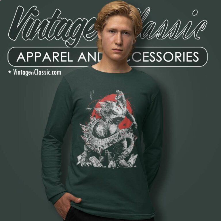 Godzilla Kaiju Long Sleeve Tee Godzilla Kaiju Long Sleeve Tee