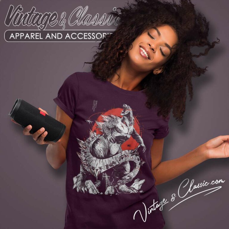 Godzilla Kaiju Women TShirt Godzilla Kaiju Women TShirt