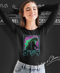 Godzilla King Of Monsters Long Sleeve Tee