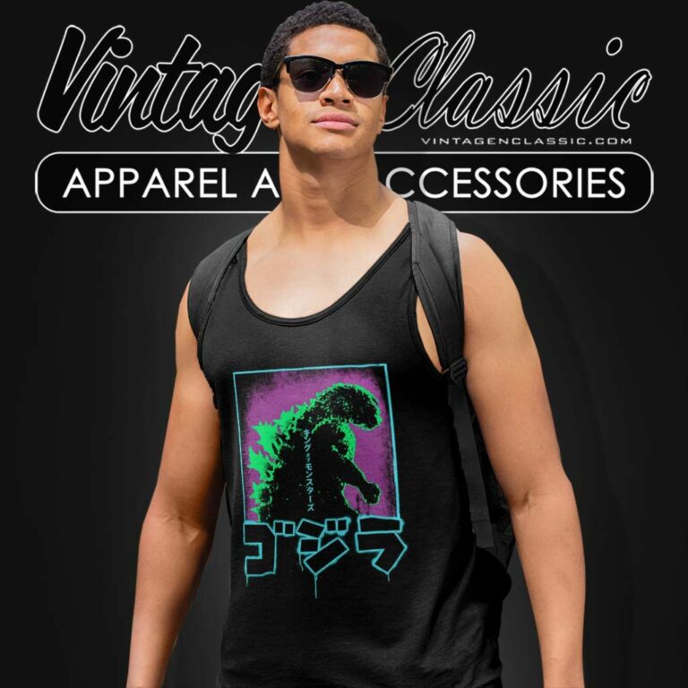 Godzilla King Of Monsters Tank Top Racerback Godzilla King Of Monsters Tank Top Racerback