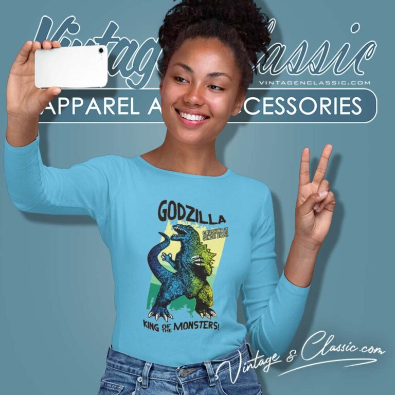 Godzilla King Of The Monsters Long Sleeve Tee Godzilla King Of The Monsters Long Sleeve Tee