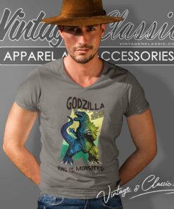 Godzilla King Of The Monsters V Neck TShirt