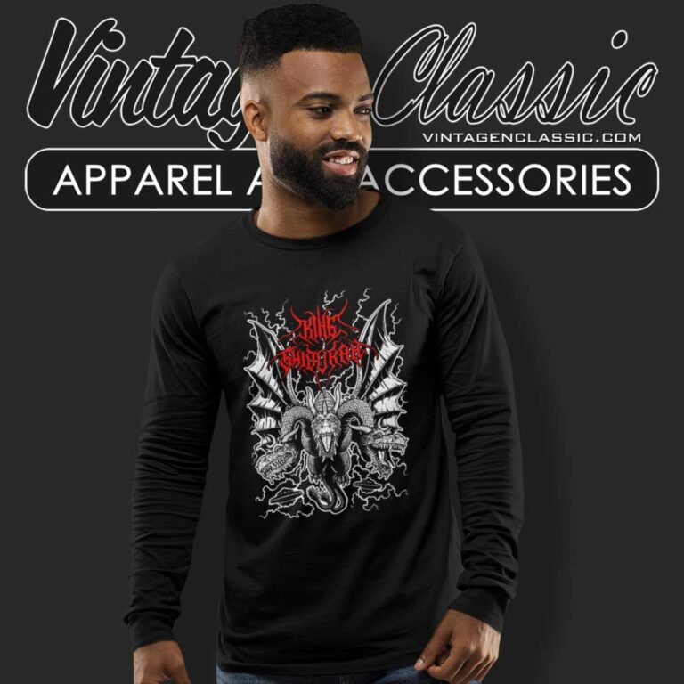 Godzilla Metalcropolis King Ghidorah Long Sleeve Tee Godzilla Metalcropolis King Ghidorah Long Sleeve Tee