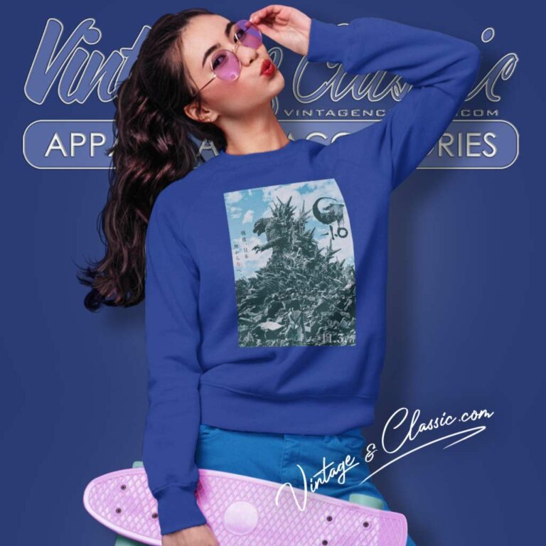 Godzilla Minus One 1954 Shirt Gift For Fan Sweatshirt Godzilla Minus One 1954 Shirt Gift For Fan Sweatshirt