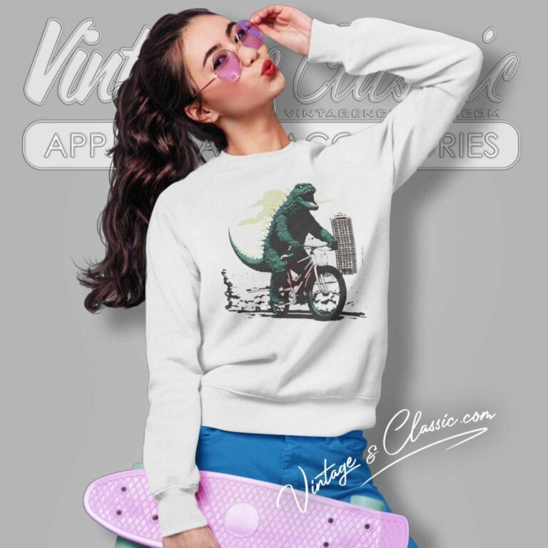 Godzilla Minus One Bike Lover Shirt Funny Sweatshirt Godzilla Minus One Bike Lover Shirt Funny Sweatshirt
