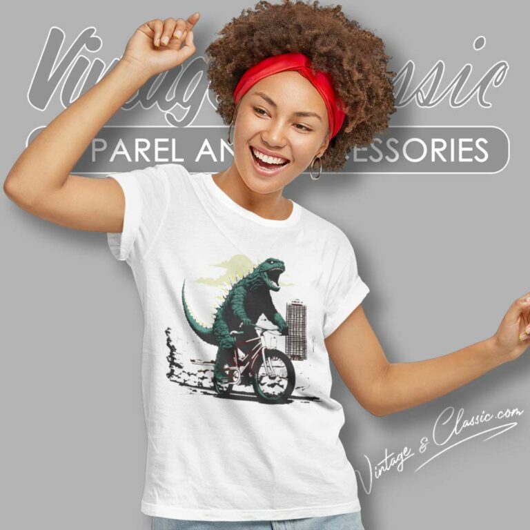 Godzilla Minus One Bike Lover Shirt Funny Women TShirt Godzilla Minus One Bike Lover Shirt Funny Women TShirt