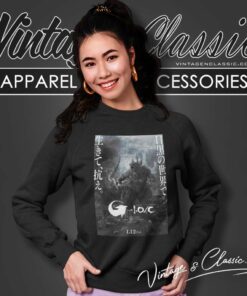 Godzilla Minus One Black And White Poster Shirt 4 Godzilla Minus One Black And White Poster Sweatshirt