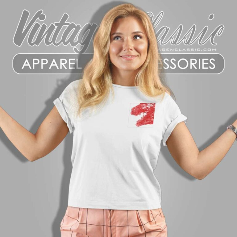 Godzilla Minus One Dorsal Fin Shirt Red Women TShirt Godzilla Minus One Dorsal Fin Shirt Red Women TShirt