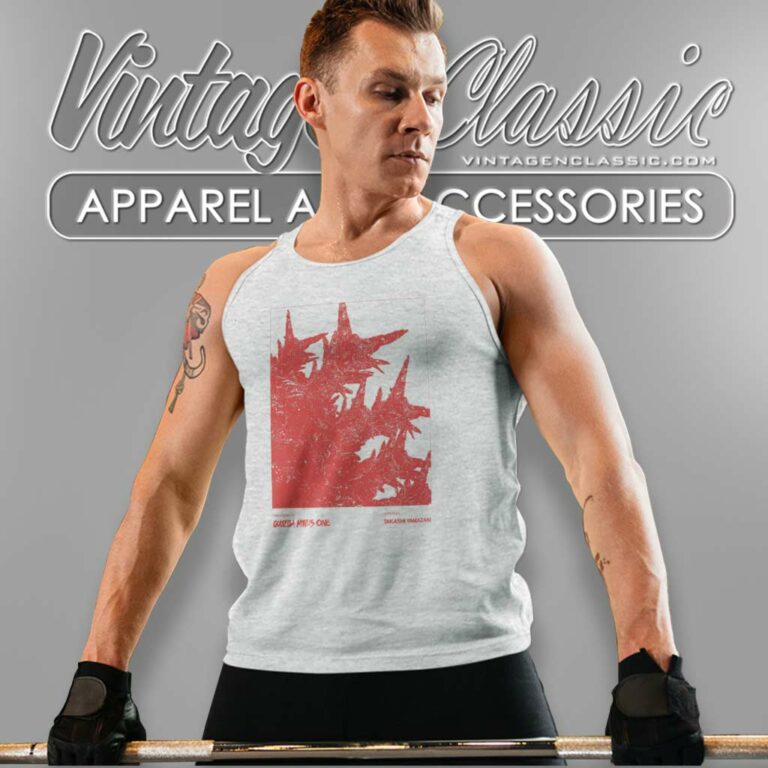 Godzilla Minus One Dorsal Fin Tank Top Racerback Godzilla Minus One Dorsal Fin Tank Top Racerback