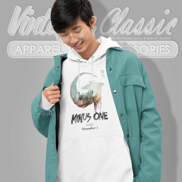 Godzilla Minus One Movie Poster 2023 Hoodie Godzilla Minus One Movie Poster 2023 Hoodie