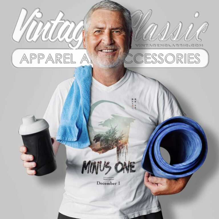 Godzilla Minus One Movie Poster 2023 V Neck TShirt Godzilla Minus One Movie Poster 2023 V Neck TShirt