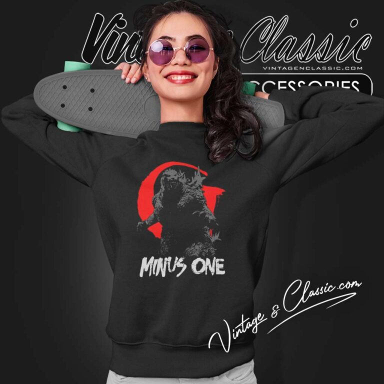 Godzilla Minus One Movie Sweatshirt Godzilla Minus One Movie Sweatshirt