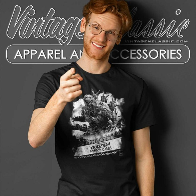 Godzilla Minus One Poster Shirt For Fan T Shirt Godzilla Minus One Poster Shirt For Fan T Shirt