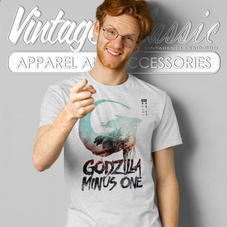 Godzilla Minus One Poster T Shirt Godzilla Minus One Poster T Shirt