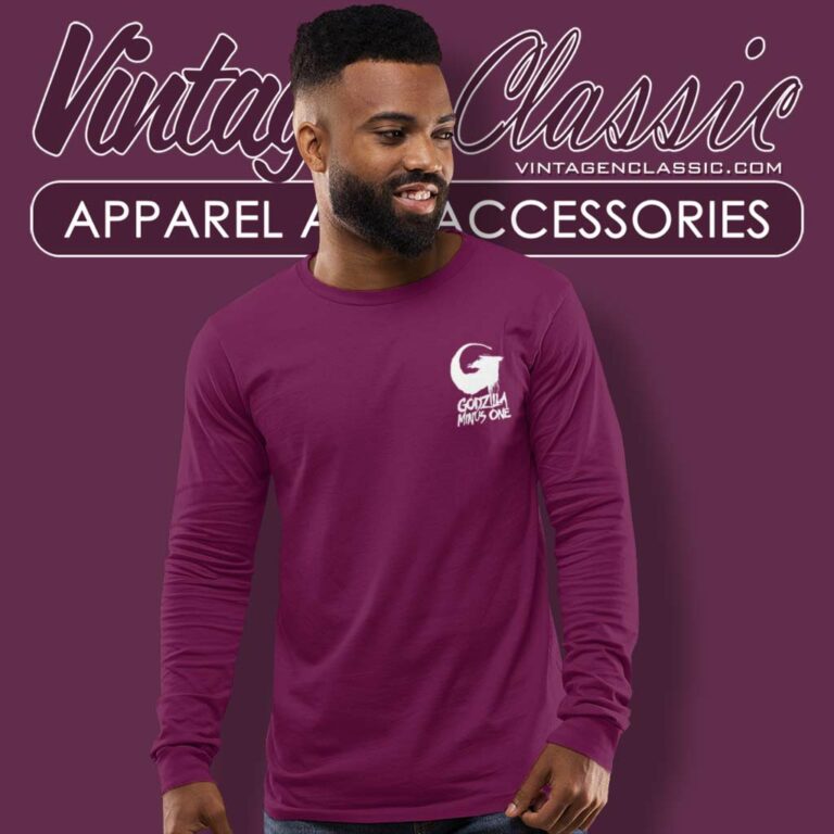 Godzilla Minus One Shirt Film 2023 Long Sleeve Tee Godzilla Minus One Shirt Film 2023 Long Sleeve Tee