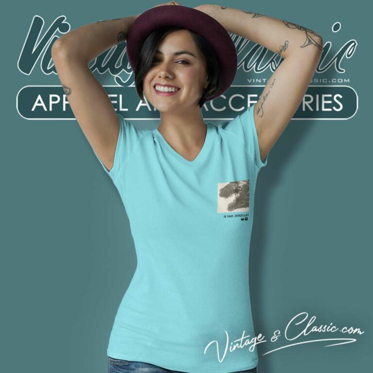 Godzilla Minus One Shirt Kaiju V Neck TShirt Godzilla Minus One Shirt Kaiju V Neck TShirt