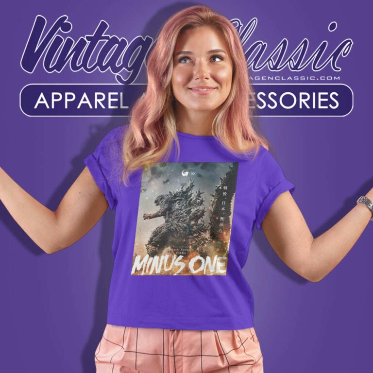 Godzilla Minus One Shirt Poster 2023 Film Women TShirt 1 Godzilla Minus One Shirt Poster 2023 Film Women TShirt 1