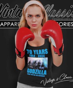 Godzilla Minus One Shirt Thank You For The Memories Tank Top Racerback